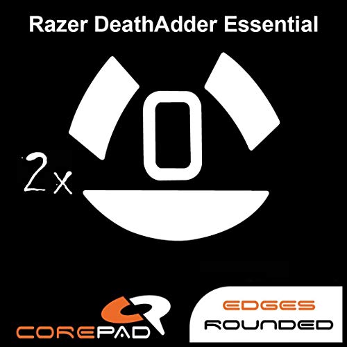 Corepad Skatez - PRO 144 - Razer DeathAdder Essential - Ersatz Mausfüße Replacement Mouse Feet von Corepad