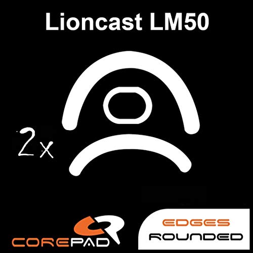 Corepad Skatez - PRO 146 - Lioncast LM50 - Ersatz Mausfüße Replacement Mouse Feet von Corepad