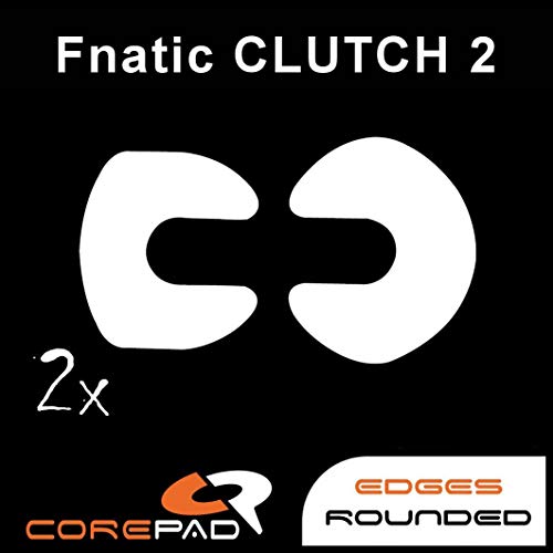 Corepad Skatez - PRO 155 - Fnatic Clutch 2 - Ersatz Mausfüße Replacement Mouse Feet von Corepad