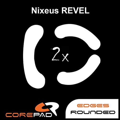 Corepad Skatez - PRO 159 - Nixeus Revel - Ersatz Mausfüße Replacement Mouse Feet von Corepad