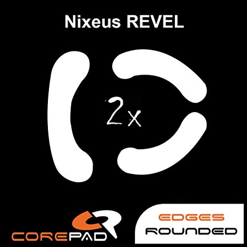 Corepad Skatez - PRO 159 - Nixeus Revel - Ersatz Mausfüße Replacement Mouse Feet Corepad Skatez - PRO 159 - Nixeus Revel - Ersatz Mausfüße Replacement Mouse Feet von Corepad