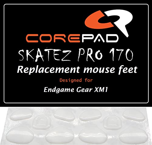 Corepad Skatez - PRO 170 - Endgame Gear XM1 - Ersatz Mausfüße Replacement Mouse Feet von Corepad