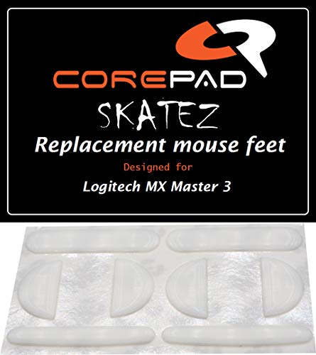 Corepad Skatez PRO 175 Ersatz Mausfüße kompatibel mit Logitech MX Master 3 von Corepad