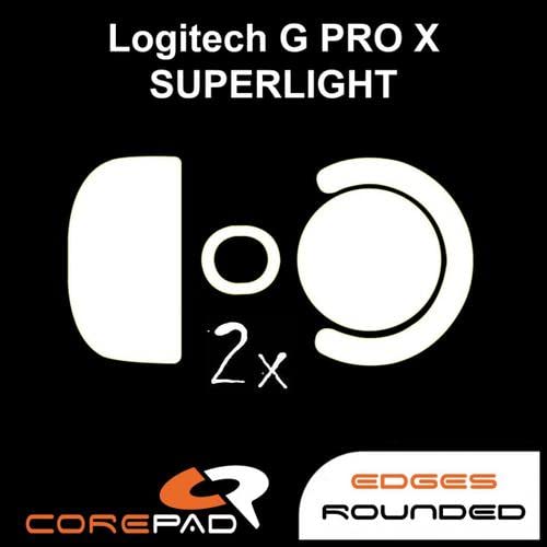 Corepad Skatez PRO 210 Ersatz Mausfüße kompatibel mit Logitech G PRO X Superlight von Corepad