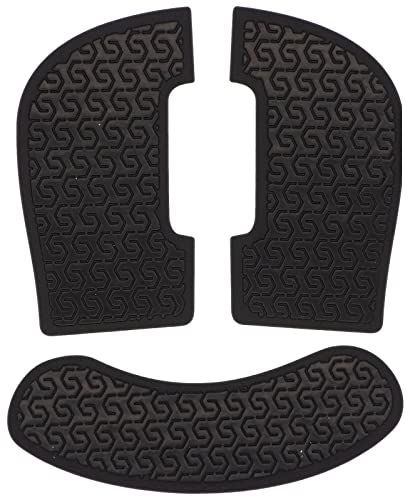 Corepad Soft Grips - Selbstklebende vorgeschnittene Anti-Rutsch Aufkleber für PC Gaming Mäuse (Black, Pulsar Xlite Wired/Wireless) von Corepad