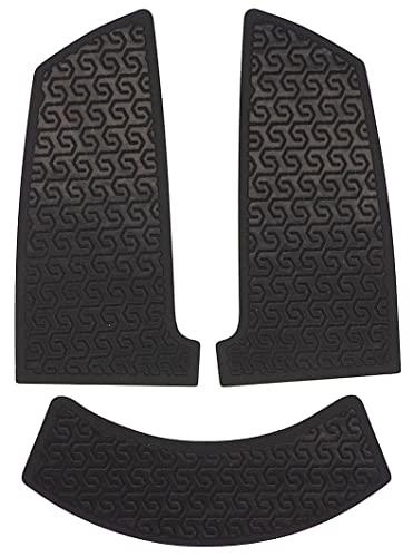 Corepad Soft Grips - Selbstklebende vorgeschnittene Anti-Rutsch Aufkleber für PC Gaming Mäuse (Black, Razer Orochi V2) von Corepad