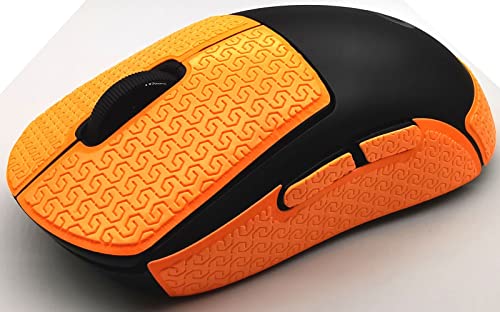 Corepad Soft Grips - Selbstklebende vorgeschnittene Anti-Rutsch Aufkleber für PC Gaming Mäuse (Orange, Logitech G PRO X Superlight) von Corepad