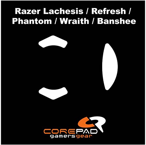 Neues Corepad Skatez Ersatz für Razer Lachesis Extreme Gamer Maus Füße von Corepad