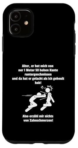 1 Meter 50 hohe Kante Lustiges Meme Hülle für iPhone 11 1 Meter 50 hohe Kante Lustiges Meme Hülle für iPhone 11 von Corez Memez