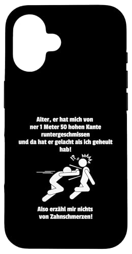 1 Meter 50 hohe Kante Lustiges Meme Hülle für iPhone 16 1 Meter 50 hohe Kante Lustiges Meme Hülle für iPhone 16 von Corez Memez