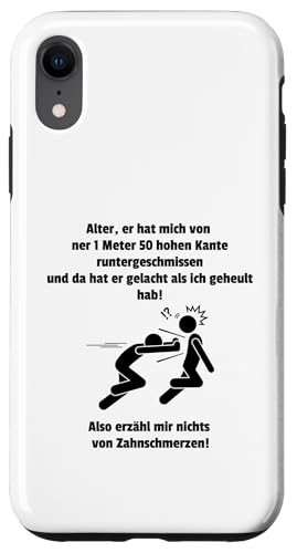1 Meter 50 hohe Kante Lustiges Meme Hülle für iPhone XR 1 Meter 50 hohe Kante Lustiges Meme Hülle für iPhone XR von Corez Memez
