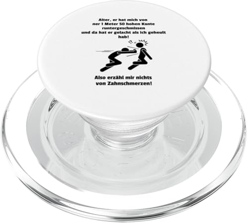 1 Meter 50 hohe Kante Lustiges Meme PopSockets PopGrip für MagSafe 1 Meter 50 hohe Kante Lustiges Meme PopSockets PopGrip für MagSafe von Corez Memez