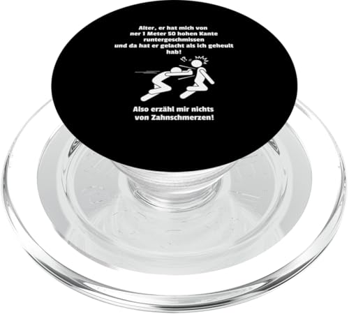 1 Meter 50 hohe Kante Lustiges Meme PopSockets PopGrip für MagSafe 1 Meter 50 hohe Kante Lustiges Meme PopSockets PopGrip für MagSafe von Corez Memez