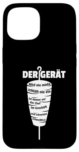 Der Gerät wird nie müde... Der Gerät schläft nie ein | Meme Hülle für iPhone 15 Der Gerät wird nie müde... Der Gerät schläft nie ein | Meme Hülle für iPhone 15 von Corez Memez