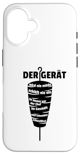 Der Gerät wird nie müde... Der Gerät schläft nie ein | Meme Hülle für iPhone 16 Der Gerät wird nie müde... Der Gerät schläft nie ein | Meme Hülle für iPhone 16 von Corez Memez