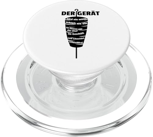 Der Gerät wird nie müde... Der Gerät schläft nie ein | Meme PopSockets PopGrip für MagSafe Der Gerät wird nie müde... Der Gerät schläft nie ein | Meme PopSockets PopGrip für MagSafe von Corez Memez