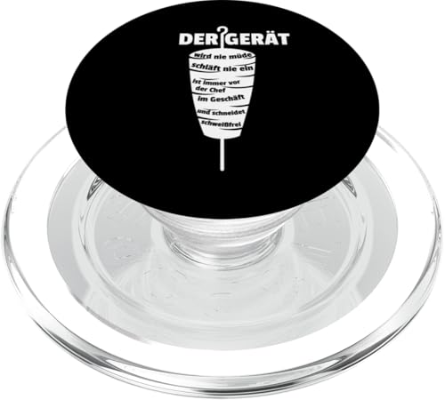 Der Gerät wird nie müde... Der Gerät schläft nie ein | Meme PopSockets PopGrip für MagSafe Der Gerät wird nie müde... Der Gerät schläft nie ein | Meme PopSockets PopGrip für MagSafe von Corez Memez