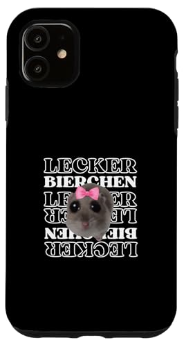 Hülle für iPhone 11 Lecker Bierchen für Bierliebhaber Hamsti Meme Hülle für iPhone 11 Lecker Bierchen für Bierliebhaber Hamsti Meme von Corez Memez