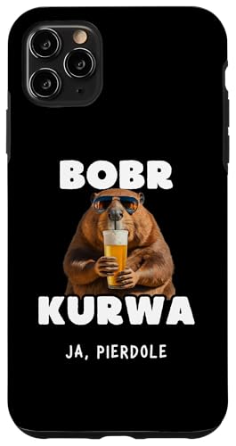 Hülle für iPhone 11 Pro Max Bobr Kurwa mit leckerem Bier | Biber Kurwa Bober Hülle für iPhone 11 Pro Max Bobr Kurwa mit leckerem Bier | Biber Kurwa Bober von Corez Memez