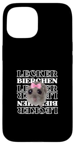 Corez Memez Hülle für iPhone 15 Lecker Bierchen Hamsti Meme Dünner Case aus Polycarbonat und TPU mit speziellen Designs für Bierliebhaber Corez Memez Hülle für iPhone 15 Lecker Bierchen Hamsti Meme Dünner Case aus Polycarbonat und TPU mit speziellen Designs für Bierliebhaber von Corez Memez