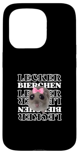 Hülle für iPhone 15 Pro Lecker Bierchen für Bierliebhaber Hamsti Meme Hülle für iPhone 15 Pro Lecker Bierchen für Bierliebhaber Hamsti Meme von Corez Memez