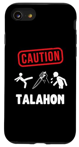Hülle für iPhone SE (2020) / 7 / 8 Caution Talahon | Talahon Outfit | Lustiges Gag Talahon von Corez Memez