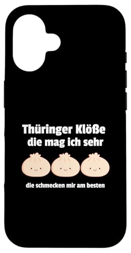 Thüringer Klöße Die Schmecken Mir Am Besten | Lustiges Meme Hülle für iPhone 16 Thüringer Klöße Die Schmecken Mir Am Besten | Lustiges Meme Hülle für iPhone 16 von Corez Memez