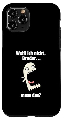 Weiß ich nIcht Bruder... muss das? Lustiges Meme Hülle für iPhone 11 Pro von Corez Memez