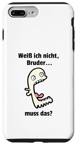 Weiß ich nIcht Bruder... muss das? Lustiges Meme Hülle für iPhone 7 Plus/8 Plus Weiß ich nIcht Bruder... muss das? Lustiges Meme Hülle für iPhone 7 Plus/8 Plus von Corez Memez