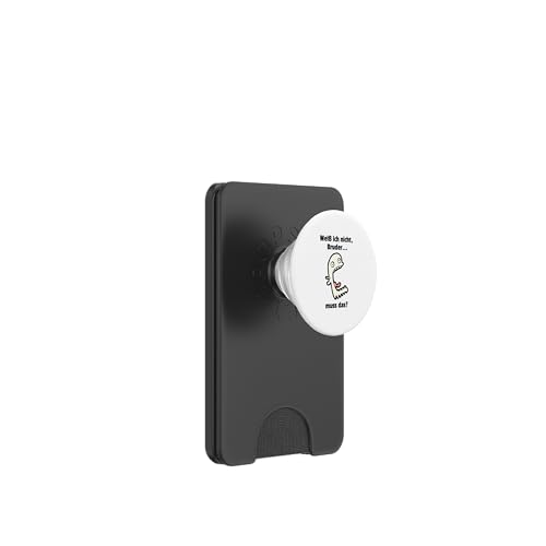 Weiß ich nIcht Bruder... muss das? Lustiges Meme PopSockets PopWallet für MagSafe Weiß ich nIcht Bruder... muss das? Lustiges Meme PopSockets PopWallet für MagSafe von Corez Memez