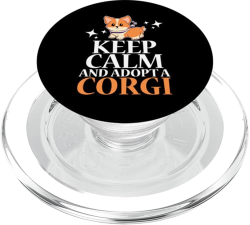 Adoptieren Sie ein Corgi-Hunde-Design für Corgi-Besitzer PopSockets PopGrip für MagSafe Adoptieren Sie ein Corgi-Hunde-Design für Corgi-Besitzer PopSockets PopGrip für MagSafe von Corgi Dog Designs For Small Dog People