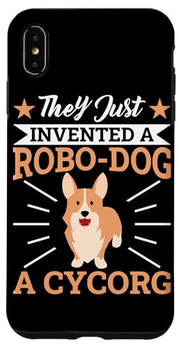 Cy-Corg Ein Robo-Dog im Corgi-Hundedesign Hülle für iPhone XS Max Cy-Corg Ein Robo-Dog im Corgi-Hundedesign Hülle für iPhone XS Max von Corgi Dog Designs For Small Dog People