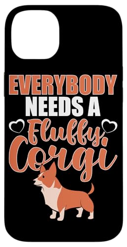 Flauschiges Corgi-Hunde-Design für Frauenbesitzer Hülle für iPhone 14 Plus Flauschiges Corgi-Hunde-Design für Frauenbesitzer Hülle für iPhone 14 Plus von Corgi Dog Designs For Small Dog People