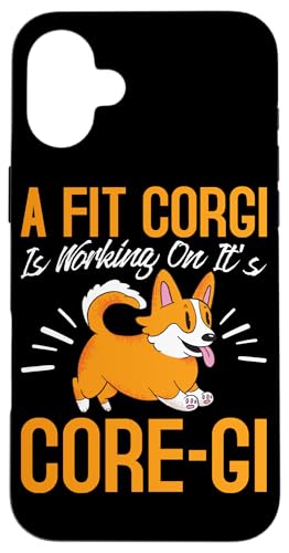Ich arbeite an seinem Core-Gi Corgi-Hundedesign für Corgi-Besitzer Hülle für iPhone 16 Plus Ich arbeite an seinem Core-Gi Corgi-Hundedesign für Corgi-Besitzer Hülle für iPhone 16 Plus von Corgi Dog Designs For Small Dog People