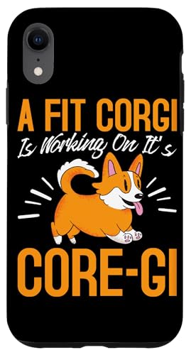 Ich arbeite an seinem Core-Gi Corgi-Hundedesign für Corgi-Besitzer Hülle für iPhone XR Ich arbeite an seinem Core-Gi Corgi-Hundedesign für Corgi-Besitzer Hülle für iPhone XR von Corgi Dog Designs For Small Dog People
