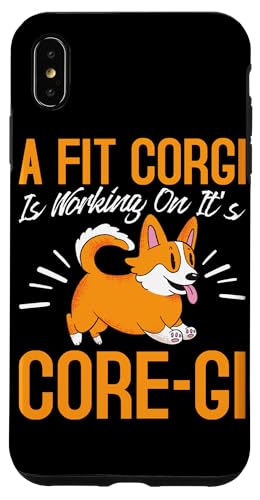 Ich arbeite an seinem Core-Gi Corgi-Hundedesign für Corgi-Besitzer Hülle für iPhone XS Max Ich arbeite an seinem Core-Gi Corgi-Hundedesign für Corgi-Besitzer Hülle für iPhone XS Max von Corgi Dog Designs For Small Dog People