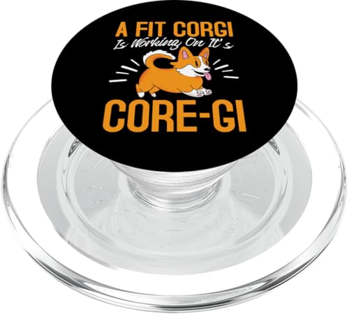 Ich arbeite an seinem Core-Gi Corgi-Hundedesign für Corgi-Besitzer PopSockets PopGrip für MagSafe Ich arbeite an seinem Core-Gi Corgi-Hundedesign für Corgi-Besitzer PopSockets PopGrip für MagSafe von Corgi Dog Designs For Small Dog People