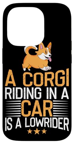 Lowrider Corgi im Auto, Hunde-Design Hülle für iPhone 14 Pro Lowrider Corgi im Auto, Hunde-Design Hülle für iPhone 14 Pro von Corgi Dog Designs For Small Dog People