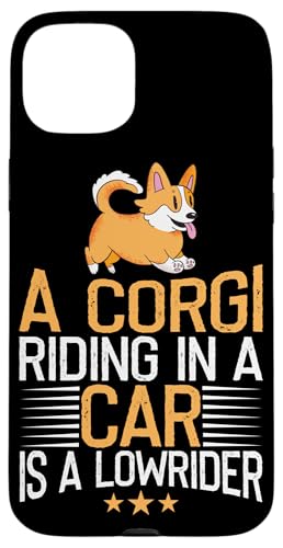 Lowrider Corgi im Auto, Hunde-Design Hülle für iPhone 15 Plus Lowrider Corgi im Auto, Hunde-Design Hülle für iPhone 15 Plus von Corgi Dog Designs For Small Dog People