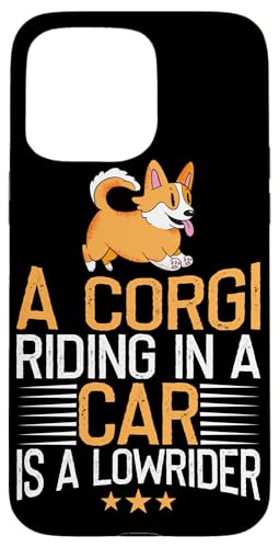 Lowrider Corgi im Auto, Hunde-Design Hülle für iPhone 15 Pro Max Lowrider Corgi im Auto, Hunde-Design Hülle für iPhone 15 Pro Max von Corgi Dog Designs For Small Dog People