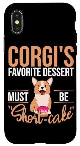 Short-Cake Dessert Corgi Dog Design für Corgi-Besitzer Hülle für iPhone X/XS Short-Cake Dessert Corgi Dog Design für Corgi-Besitzer Hülle für iPhone X/XS von Corgi Dog Designs For Small Dog People
