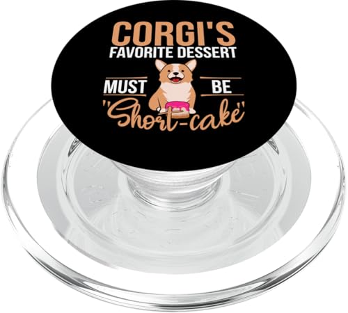 Short-Cake Dessert Corgi Dog Design für Corgi-Besitzer PopSockets PopGrip für MagSafe Short-Cake Dessert Corgi Dog Design für Corgi-Besitzer PopSockets PopGrip für MagSafe von Corgi Dog Designs For Small Dog People