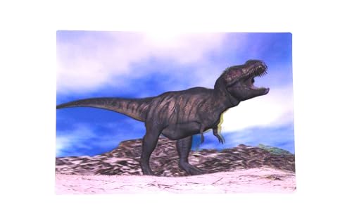 3 D Ansichtskarte T Rex, Postkarte Wackelkarte Hologrammkarte Tier Dinosaurier von Cornelissen