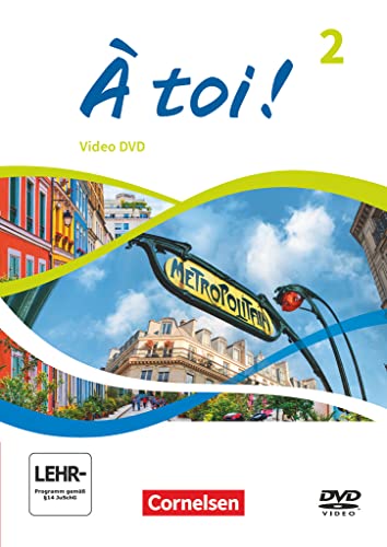 À toi ! - Ausgabe 2022 - Band 2: Video-DVD von Cornelsen Verlag GmbH