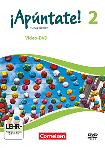 ¡Apúntate! - Spanisch als 2. Fremdsprache - Ausgabe 2016 - Band 2: Video-DVD von Cornelsen Verlag GmbH