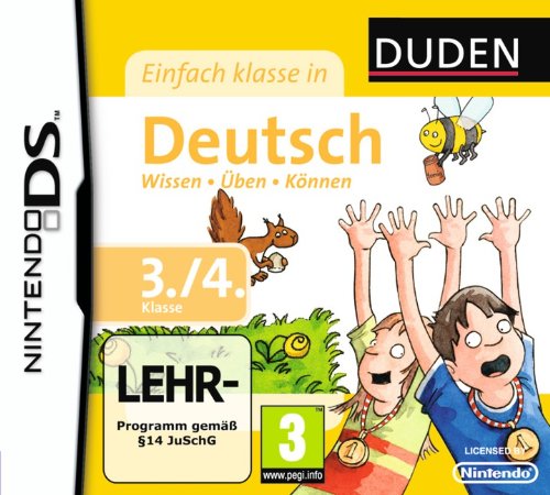 DUDEN Einfach Klasse in Deutsch 3./4. Klasse - [Nintendo DS] von Kiddinx Entertainment Gmb