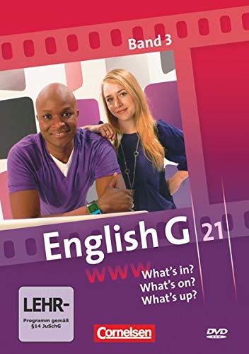 English G 21 - Ausgaben A, B und D - Band 3: 7. Schuljahr: What's in? What's on? What's up? - Video-DVD zu allen Ausgaben von Cornelsen Verlag GmbH