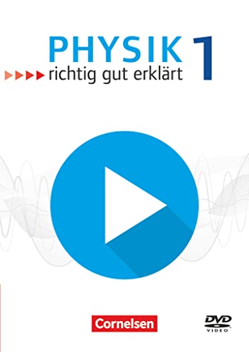 Physik - richtig gut erklärt - Lernvideos - Teil 1: Optik, Energie, Elektrik I, Mechanik I - Erklärfilme auf Video-DVD von Cornelsen Verlag GmbH