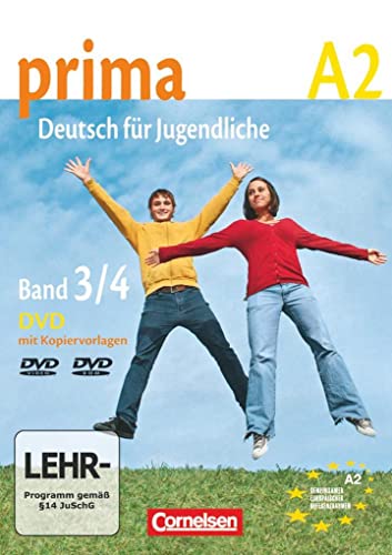 Prima - Deutsch für Jugendliche - Aktuelle Ausgabe / A2: Band 3 und 4 - Video-DVD von Cornelsen Verlag GmbH