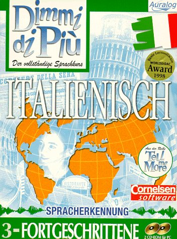 Tell me More, CD-ROMs, Dimmi di piu, Italienisch Fortgeschrittene, 2 CD-ROMs u. 1 Installations-CD-ROM Tell me More, CD-ROMs, Dimmi di piu, Italienisch Fortgeschrittene, 2 CD-ROMs u. 1 Installations-CD-ROM von Cornelsen Verlag GmbH